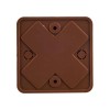 Коробка распаячная ОП 75х75х20 IP20 КМ41212-05 (6 клем. 6кв.мм) дуб IEK UKO10-075-075-020-K24