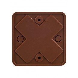 Коробка распаячная ОП 75х75х20 IP20 КМ41212-05 (6 клем. 6кв.мм) дуб IEK UKO10-075-075-020-K24