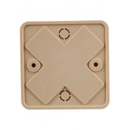 Коробка распаячная ОП 75х75х20 IP20 КМ41212-04 (6 клем. 6кв.мм) сосна IEK UKO10-075-075-020-K34