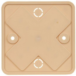 Коробка распаячная ОП 75х75х28 IP20 КМ41216-04 (6 клем. 6кв.мм) сосна IEK UKO10-075-075-028-K34