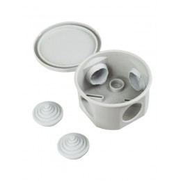 Коробка распаячная ОП 75х40 IP44 KM41237 (4 каб.ввод.) IEK UKO11-075-040-000-K41-44