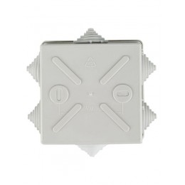 Коробка распаячная ОП 85х85х40 IP44 KM41235 (6 каб.ввод.) IEK UKO11-085-085-040-K41-44