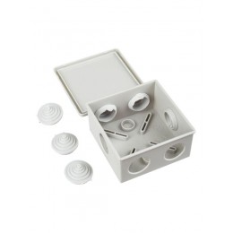 Коробка распаячная ОП 85х85х40 IP44 KM41235 (6 каб.ввод.) IEK UKO11-085-085-040-K41-44