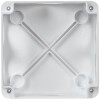 Коробка распаячная ОП КМ 100х100х45 IP44 6 вводов бел. IEK UKO11-100-100-045-K01-44