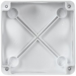 Коробка распаячная ОП КМ 100х100х45 IP44 6 вводов бел. IEK UKO11-100-100-045-K01-44
