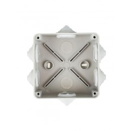 Коробка распаячная ОП 100х100х50 IP44 KM41233 (6 каб. ввод.) IEK UKO11-100-100-050-K41-44