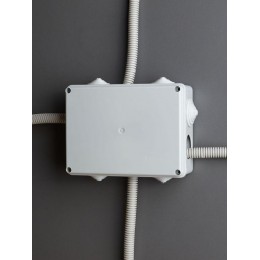 Коробка распаячная ОП 190х140х70 IP44 КМ41243 RAL7035 IEK UKO11-190-140-070-K41-44