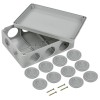 Коробка распаячная ОП 190х140х70 IP55 КМ41244 RAL7035 (10 гермовводов) IEK UKO11-190-140-070-K41-55