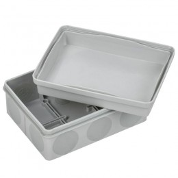 Коробка распаячная ОП КМ42441 150х110х70мм IP67 10 вводов сер. IEK UKO21-150-110-070-K41-66