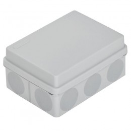 Коробка распаячная ОП КМ42441 150х110х70мм IP67 10 вводов сер. IEK UKO21-150-110-070-K41-66