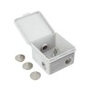 Коробка распаячная ОП 80х80х50 IP54 КМ41238 откид. крышка 7 вводов (7035) IEK UKO31-080-080-050-K03-54