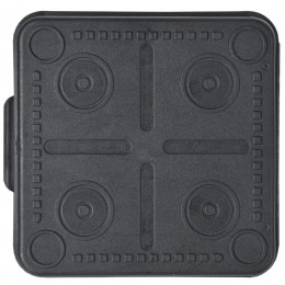 Коробка распаячная ОП 100х100х50 IP54 КМ41256 откид. крышка 8 гермовводов черн. IEK UKO31-100-100-050-K02-54