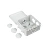 Коробка распаячная ОП 100х100х50 IP44 КМ41255 IEK UKOZ11-100-100-050-K41-44