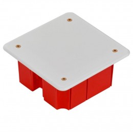 Коробка распаячная СП 92х92х45 IP20 КМ41001 (с саморезами с крышкой) IEK UKT11-092-092-040