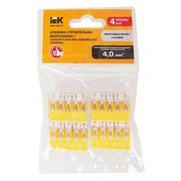 Клемма строительно-монтажная СМК 228-415 (уп.4шт) IEK UKZ60-415-004