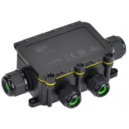 Коробка распределительная герметичная WTP-405 6 вводов IP68 IEK UWB10-X-450-41-06-68