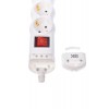 Колодка удлинителя 3-мест. с заземл. с выкл. РПр03В IEK WYP10-D-KP-16-03-ZKS-K01