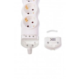 Колодка удлинителя 3-мест. с заземл. РПр03 IEK WYP10-D-KP-16-03-ZS-K01