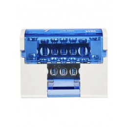 Шина на DIN-рейку в корпусе (кросс-модуль) ШНК 2х7 L+PEN IEK YND10-2-07-100