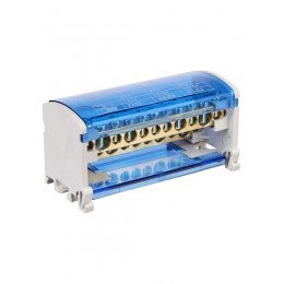 Шина на DIN-рейку (кросс-модуль) ШНК 2х11 L+PEN IEK YND10-2-11-050