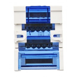 Шина на DIN-рейку в корпусе (кросс-модуль) ШНК 4х7 3L+PEN IEK YND10-4-07-100