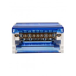 Шина на DIN-рейку в корпусе (кросс-модуль) ШНК 4х11 3L+PEN IEK YND10-4-11-125