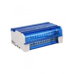 Шина на DIN-рейку в корпусе (кросс-модуль) ШНК 4х15 3L+PEN IEK YND10-4-15-125