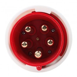 Вилка кабельная 045 125А 380AC 3P+PE+N 6ч IP67 КЭАЗ 228501