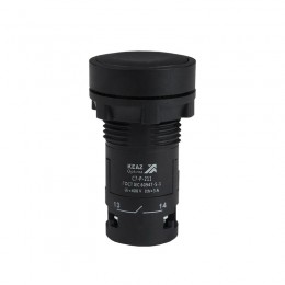 Кнопка OptiSignal Compact D22 С7-P-211 черн. 1НО+1НЗ XB7NA25 КЭАЗ 362043