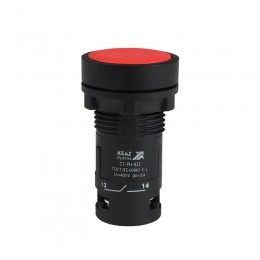 Кнопка с фиксацией OptiSignal Compact D22 С7-PH-411 красн. 1НО+1НЗ XB7NH45 КЭАЗ 362075