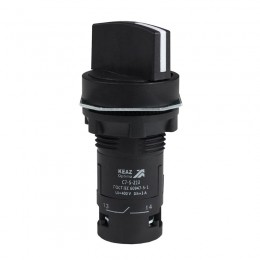 Переключатель 2 положения OptiSignal Compact D22 С7-S-210 черн. 1НО XB7ND21 КЭАЗ 362133