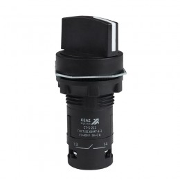 Переключатель 2 положения OptiSignal Compact D22 С7-S-211 черн. 1НО+1НЗ XB7ND25 КЭАЗ 362136