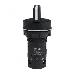 Переключатель 3 положения OptiSignal Compact D22 С7-S-320 черн. 2НО XB7ND33 КЭАЗ 362138