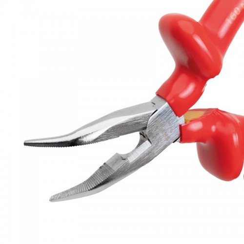 Тонкогубцы изогнутые диэлектрические 1000В 160мм (08215) SHTOK 376301