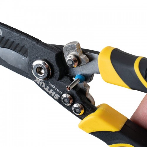 Клещи электромонтажные многофункциональные 6-в-1 210мм (08500) SHTOK 376308