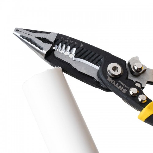 Клещи электромонтажные многофункциональные 6-в-1 210мм (08500) SHTOK 376308