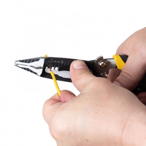 Клещи электромонтажные многофункциональные 6-в-1 210мм (08500) SHTOK 376308