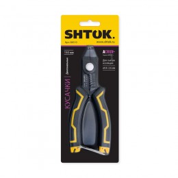 Кусачки диагональные 150мм снятие изоляции 0.8-2.6мм (08510) SHTOK 376314