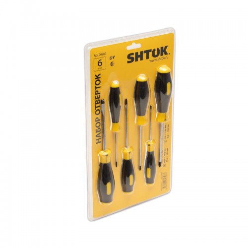 Набор отверток блист. (6 предметов) (09902) SHTOK 376357