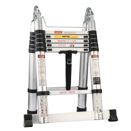 Лестница-стремянка телескопическая 1.9-3.85м (20103) SHTOK 376556