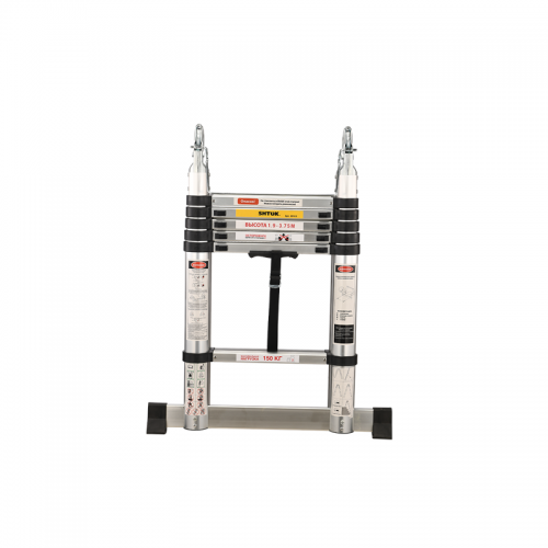 Лестница-стремянка телескопическая 1.9-3.85м (20103) SHTOK 376556