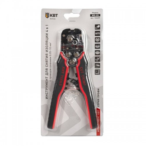 Инструмент для снятия изоляции WS-25 ПРОФИ КВТ 104425
