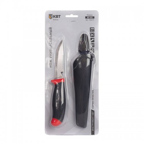 Нож универсальный KF-02 ПРАКТИК КВТ 104519