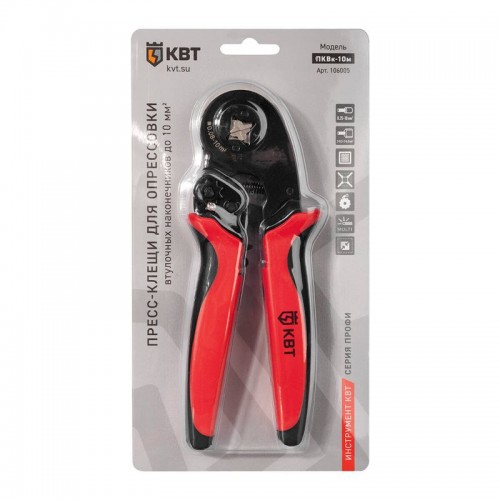 Пресс-клещи ПКВк-10м ПРОФИ КВТ 106005