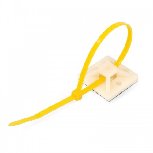 Площадка монтажная ПМС 30х30 бел. (уп.100шт) Fortisflex 49446