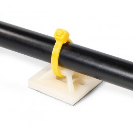 Площадка монтажная ПМС 30х30 бел. (уп.100шт) Fortisflex 49446