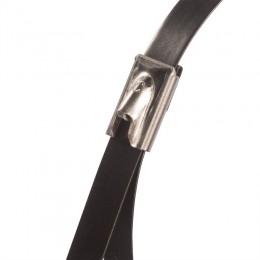 Хомут кабельный СКС-П (316) 4.6х150 стальной с покрытием (уп.100шт) Fortisflex 74888