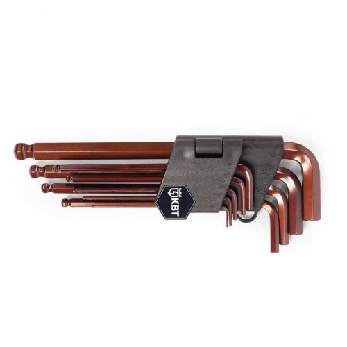 Набор шестигранных ключей с шаром КШ-9s КВТ 82177