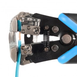 Стриппер автоматический с окном для сброса изоляции функцией продольной разделки проводов и модулем резки 