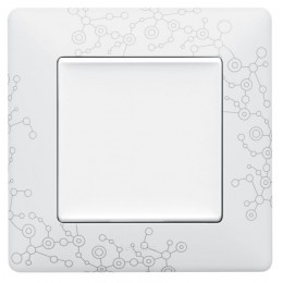 Рамка 1-м Valena Life универсальная эл грей Leg 754121